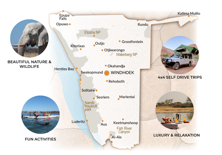 Explore Namibia - Our business scope and operations